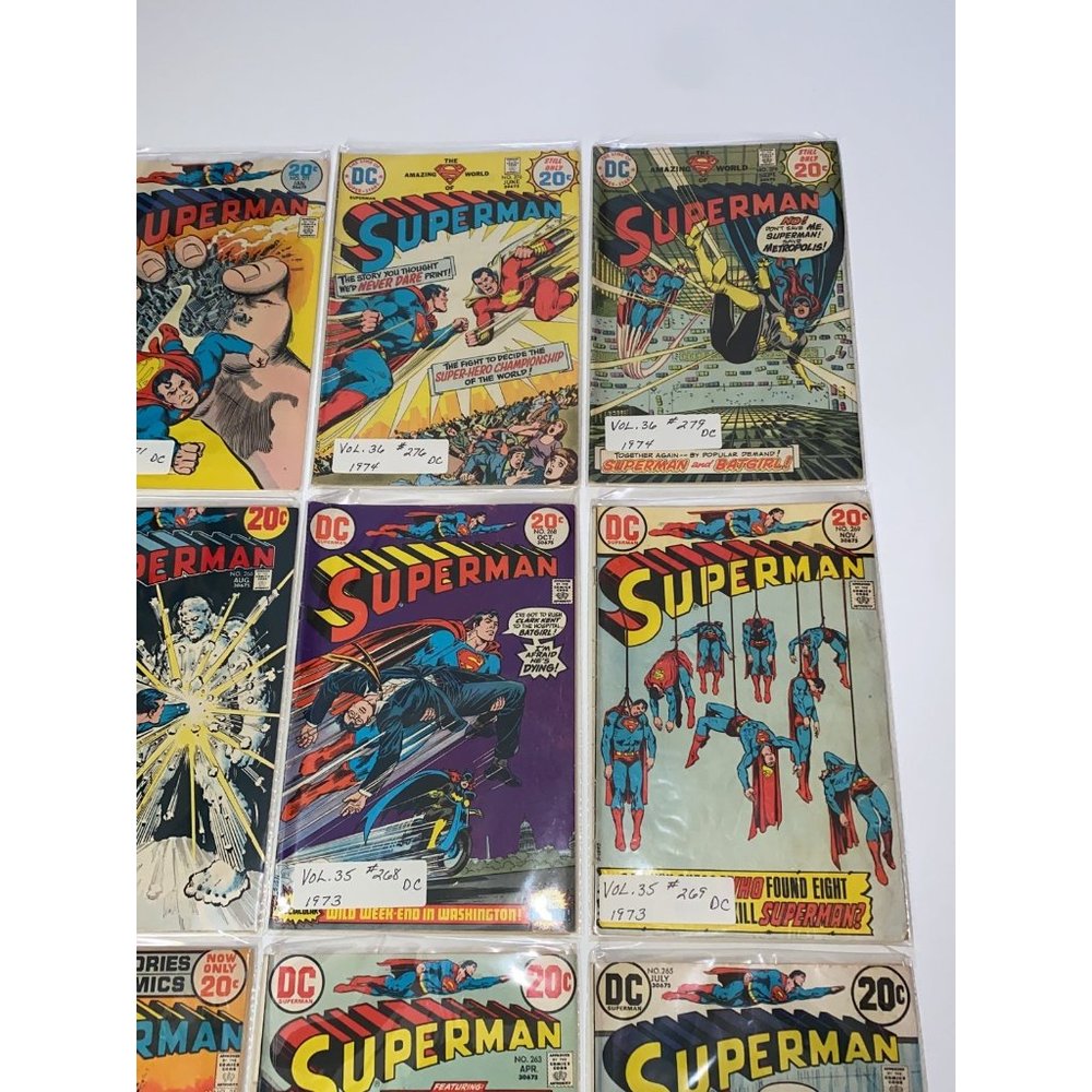 9 SUPERMAN DC COMIC BOOKS - Picture 5 of 6
